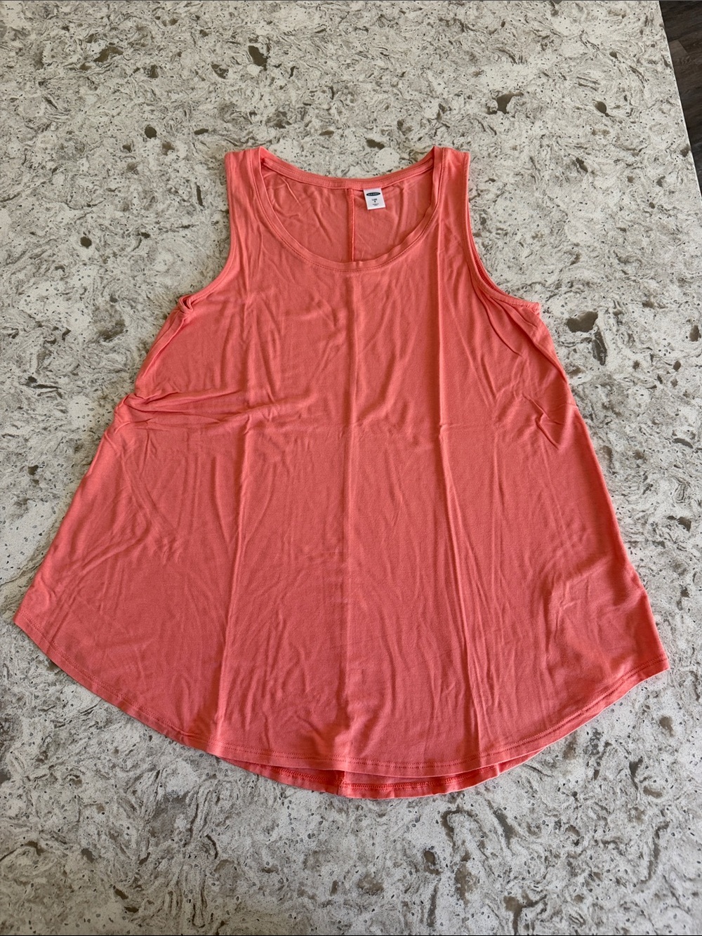 Old Navy LUXE Women’s Coral Tank Top - Lightweight Scoop Neck